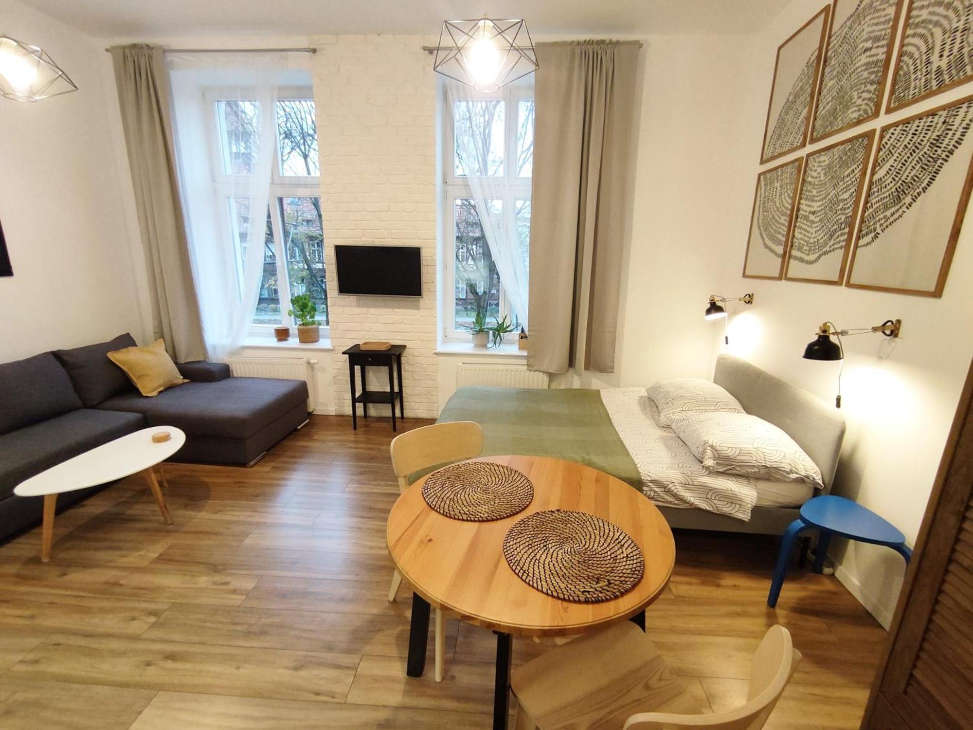 Apartament "Stay With Us" Torun Bagian luar foto